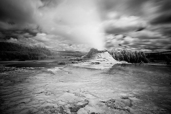 Castle Geyser - Infrared