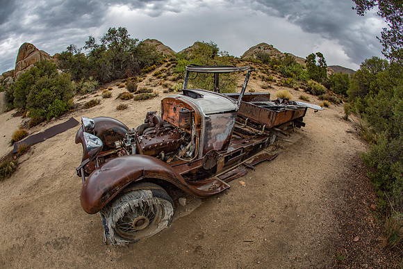 Abandoned Truck - Wall St Mill Trail