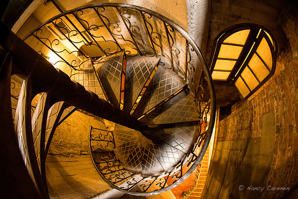 Spiral Staircase Mission Inn