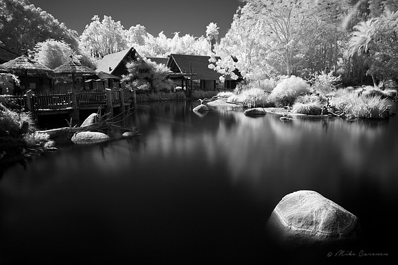 Mombasa Island Pavilion - Infrared