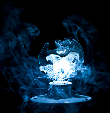 "Burning Bulb #8"