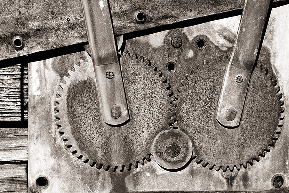 "Antique Truck Rear Window Crank Assembly"