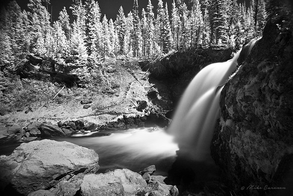 "Moose Falls - Infrared"