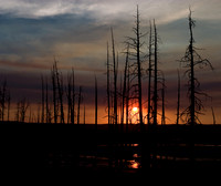 Yellowstone Sunset