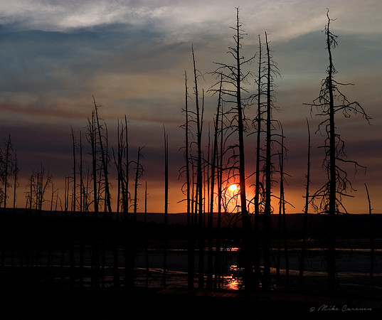 Yellowstone Sunset