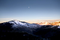 Sunrise through Dunraven Pass